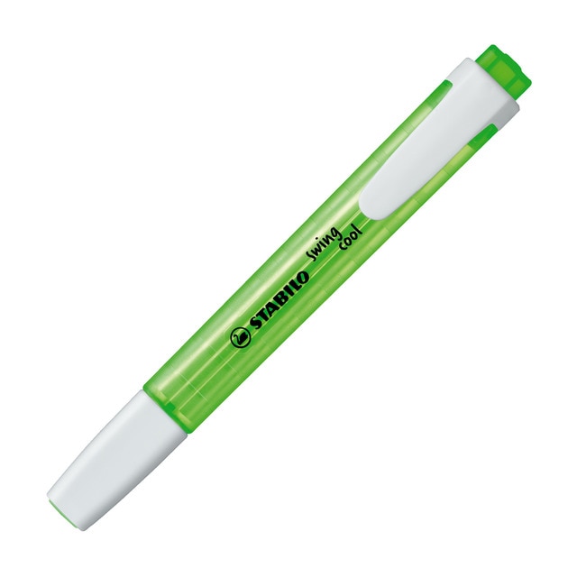 Marcador Fluorescente swing cool STABILO Verde.