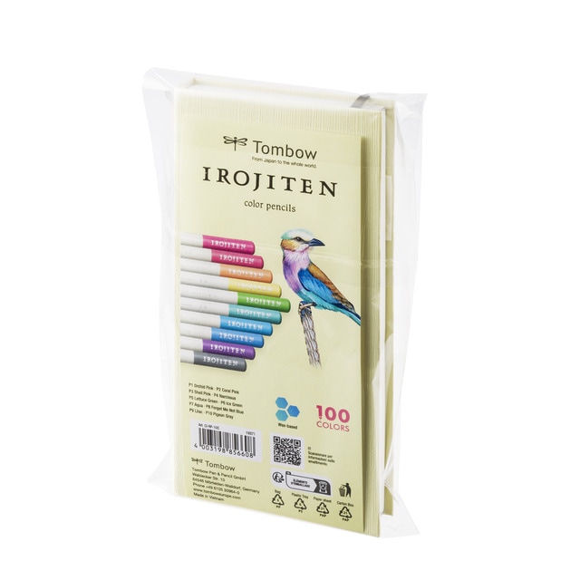 Estuche 10 lápices de colores pálidos Irojiten Tombow multicolor.