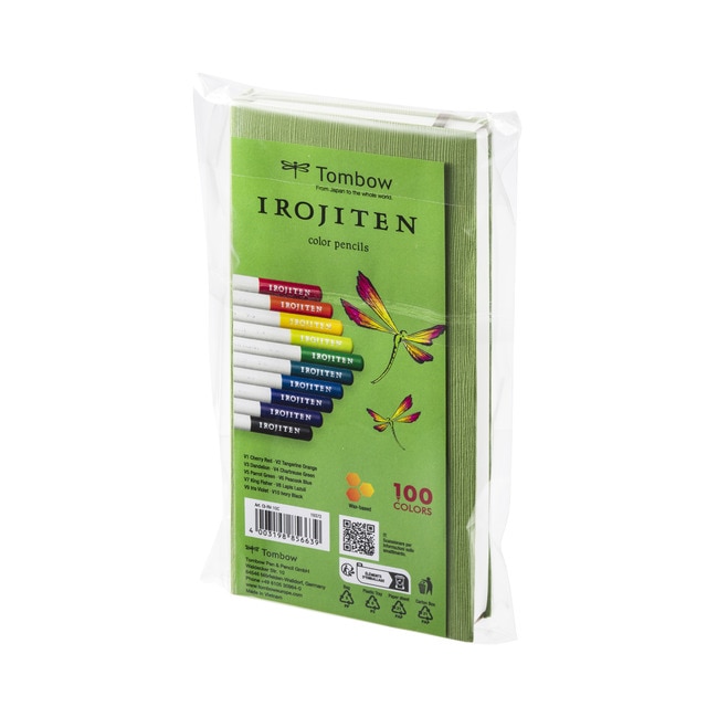 Estuche 10 lápices de colores vivos Irojiten Tombow multicolor.