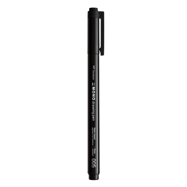 Rotulador mono drawing pen punta fina 005 Tombow negro.