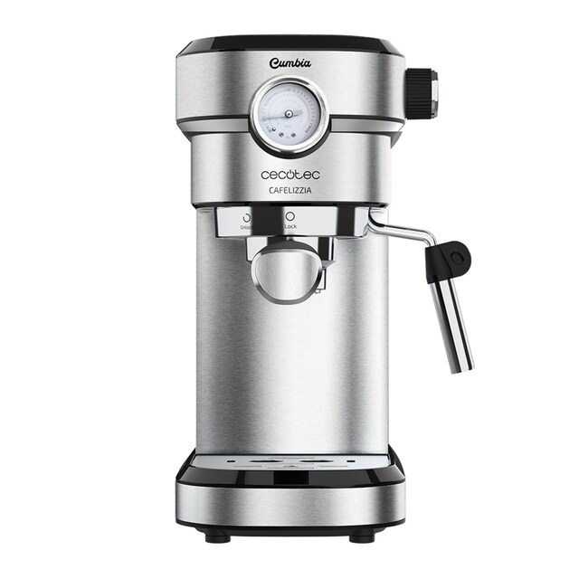 Cafetera manual espresso Cecotec Cafelizzia 790 Steel Pro con sistema Thermoblock