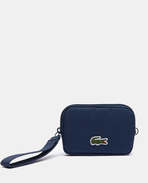 Cartera best sale lacoste azul