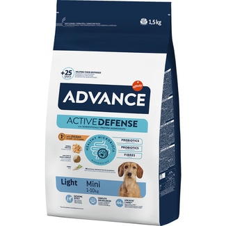 ADVANCE Light dog food with chicken for adult dogs bag 1,5 kg