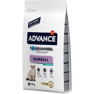 Advance hairball 2025 cat food