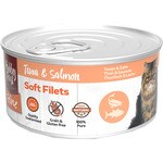 Feuchtfutter für Katzen mit Thunfisch und Lachs Grain und Gluten Free Dose 70 g