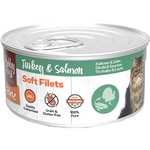 Feuchtfutter für Katzen mit Pute und Lachs Grain und Gluten Free Dose 70 g