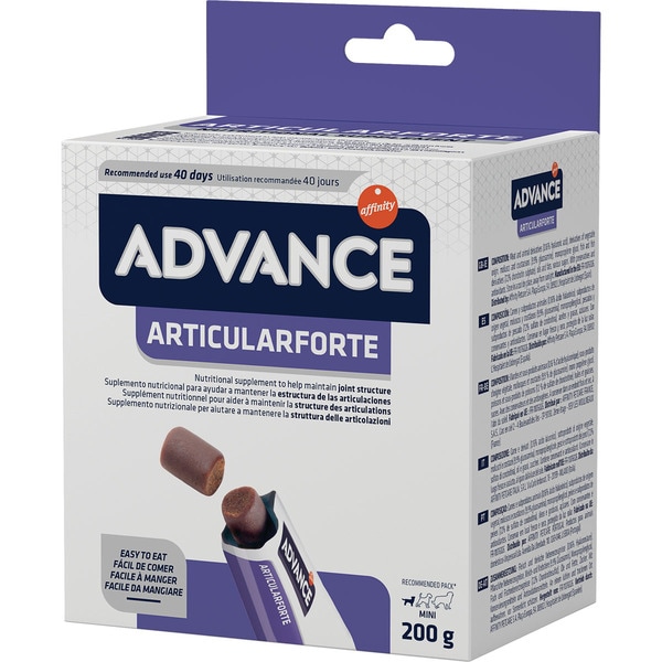 Articularforte Nahrungsergänzungsmittel für ausgewachsene Mini-Hunde Box 20 Tütchen 10 g