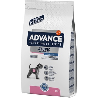ADVANCE Veterinary Diets Atopic dog food with trout for large & medium breed adult dogs bag 3 kg