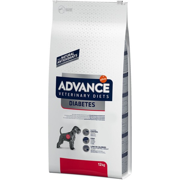 Veterinary Diets Diabetes Colitis Trockenfutter für ausgewachsene Hunde Sack 12 kg
