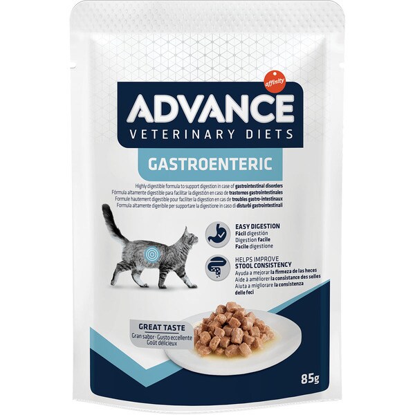 Veterinary Diets Gastroenteric Sensitive comida húmeda para gatos adultos sobre 85 g