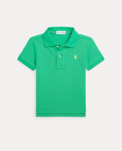 Baby boy shop green polo shirt