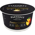 cremiger Joghurt mit Proteinen und Mango fettarm 0% Fett glutenfrei laktosefrei Behälter 170 g