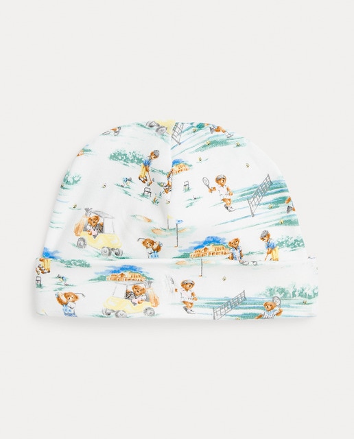 Bonnet bébé garçon en coton avec Polo Bear · Mode enfant · El Corte Inglés