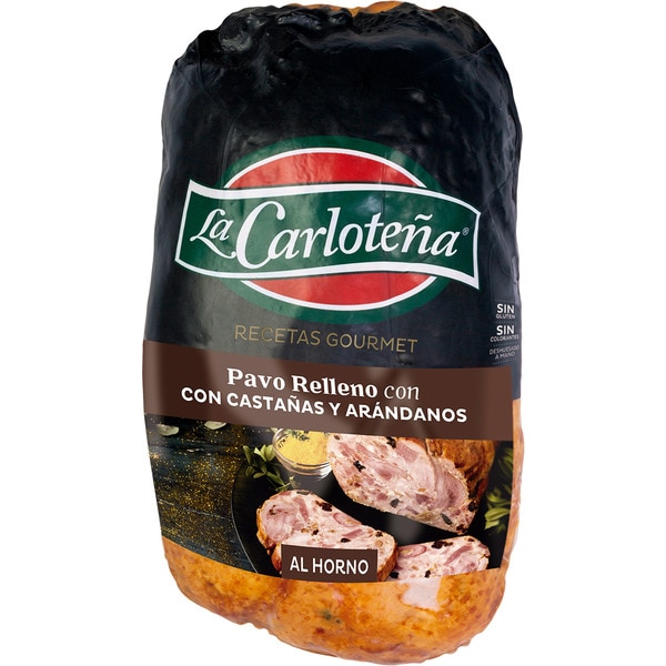 Perú Assado Recheado com Castanhas e Mirtilos