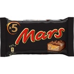 Chocolate and caramel bars 5x45 pack 225 g