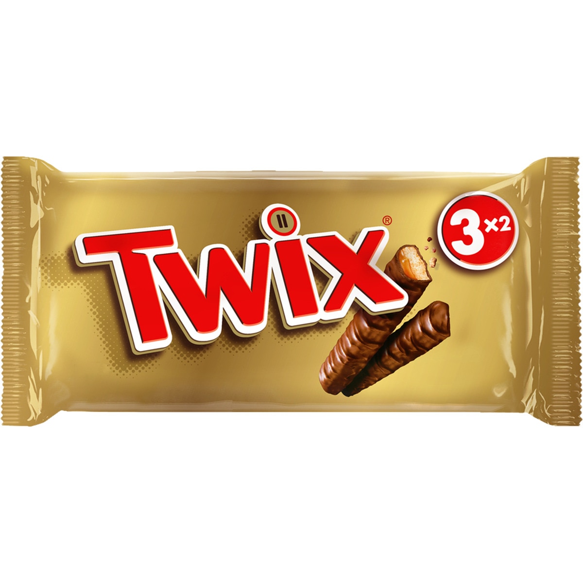 barritas de chocolate y caramelo 3 unidades