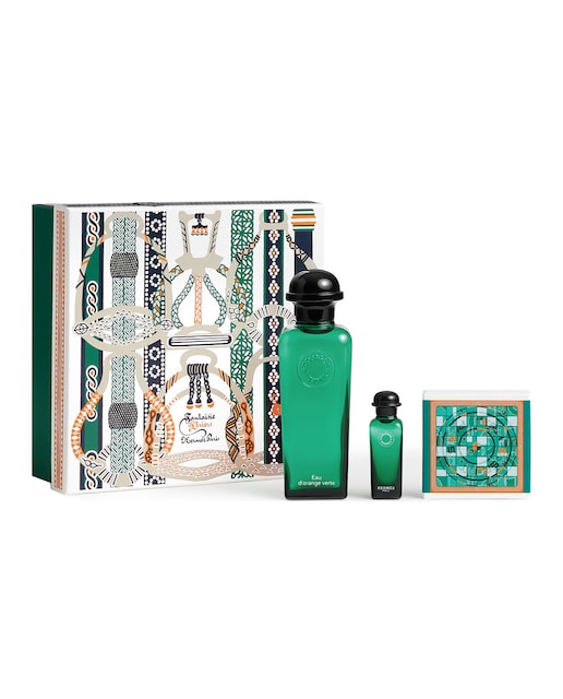 Hermès – Estuche de regalo Eau de cologne Eau d’Orange Verte Hermès.