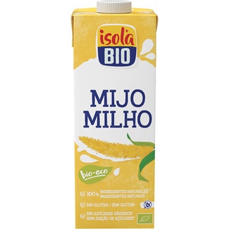 ISOLA BIO organic millet drink, sugar-free and gluten-free container 1 l