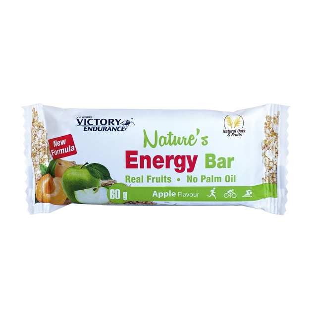 Nature's Energy Bar 60 grs sabor Manzana Victory Endurance