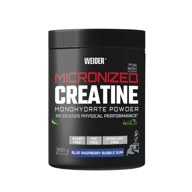 Creatina Non Creapure 200 Mesh 300g Sabor Arandanos Weider