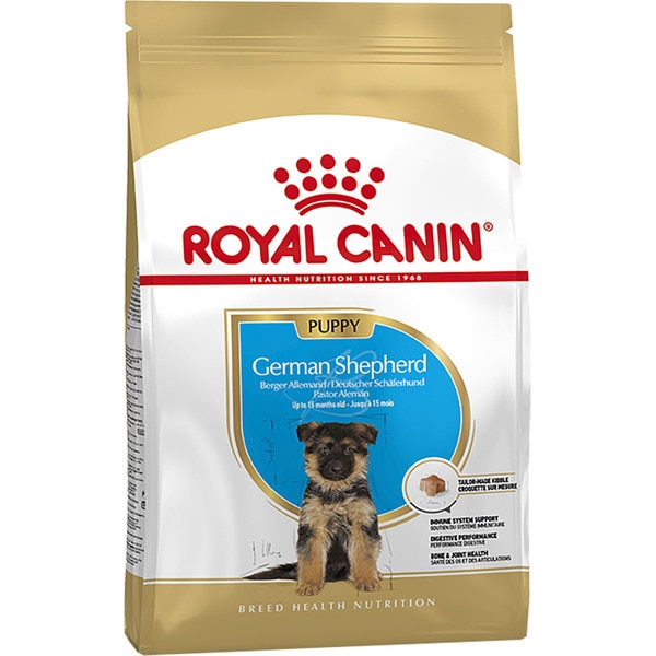 German Shepherd dog food for puppies sack 12 kg