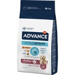 Active Defense Trockenfutter für große Senior-Hunde mit Huhn und Reis Sack 12 kg