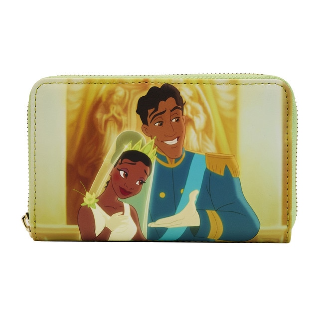 Billetera Tiana & El Sapo Disney Loungefly.