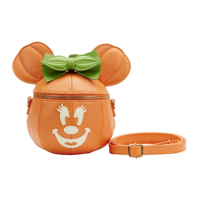 Bolso Bandolera Minnie Calabaza Disney Loungefly.