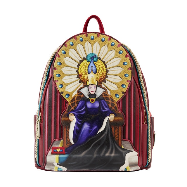 Mini Mochila Reina Evil Disney Loungefly.