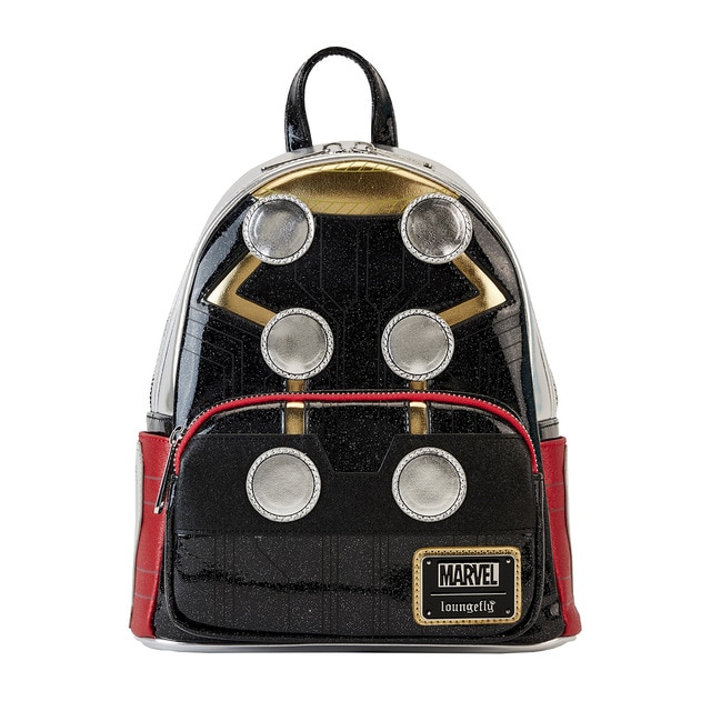 Mini Mochila Thor armour Marvel Loungefly.