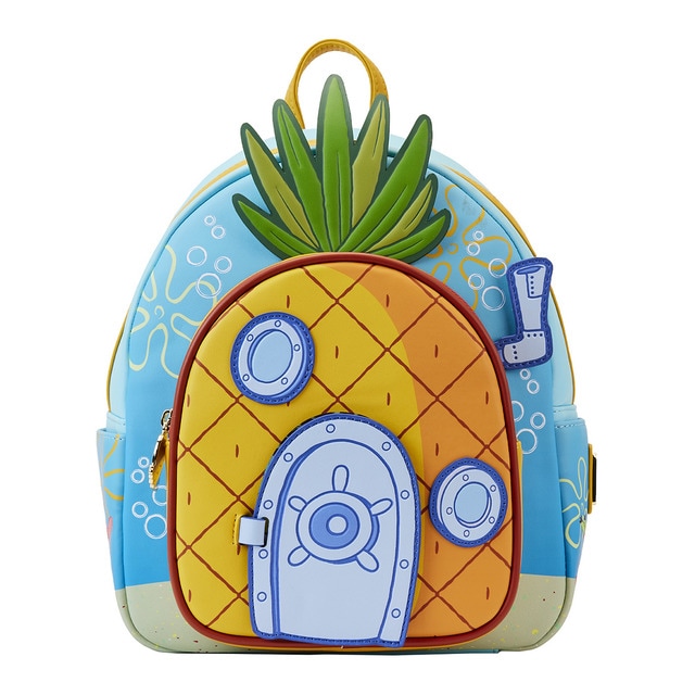 Mini Mochila casa Piña Bob Esponja Loungefly.