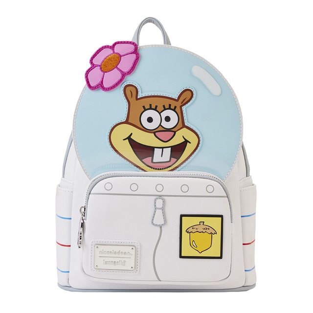 Mini Mochila Ardillita Bob Esponja Loungefly.