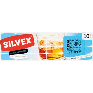 Silvex Sacos de Gelo em Cubo para Whisky 10 unidades