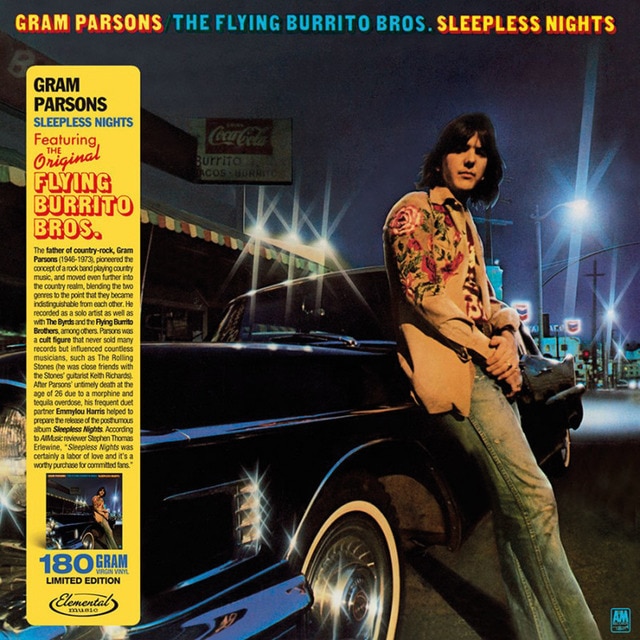 Sleepless Nights W/The Flying Burrito Bros (LP-Vinilo).