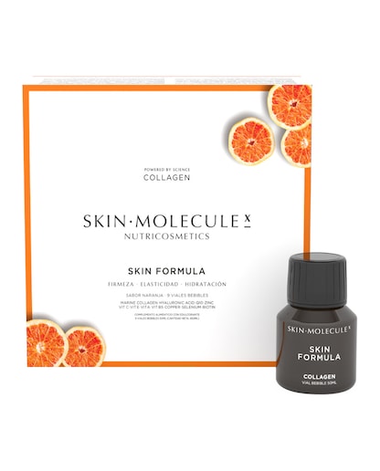 Colágeno bebible marino 10g con Ácido Hialurónico Coenzima Q10 Skin Molecule X||