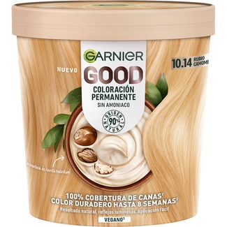 GARNIER Good permanent hair colour with shea butter no. 10.14 Chamomile Blonde jar 1 each ammonia-free