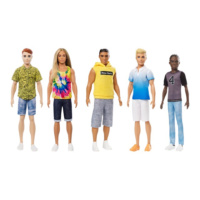 Muñecos surtidos Ken con complementos Barbie Fashionista