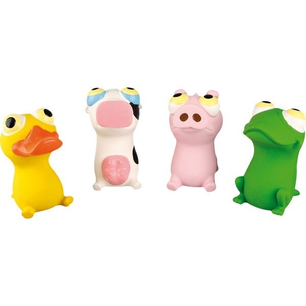juguete de látex para perros Animales 6 cm modelos surtidos 1 Einheit