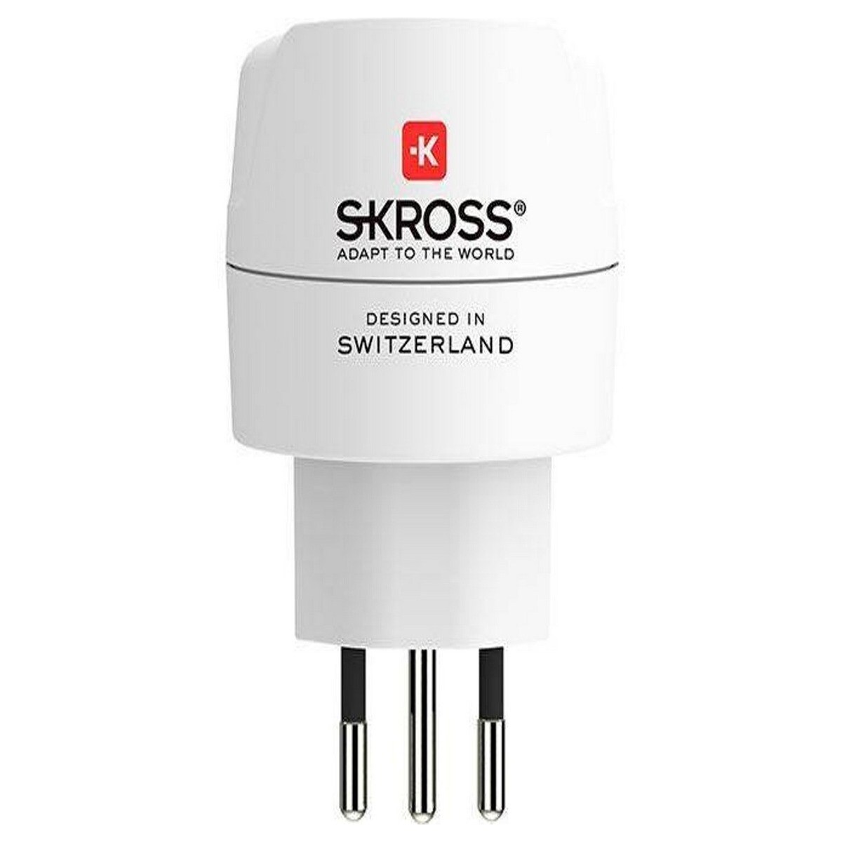 Imagem 0 de Adaptador de Viagem Skross Europa para Suíça, Itália e Brasil
