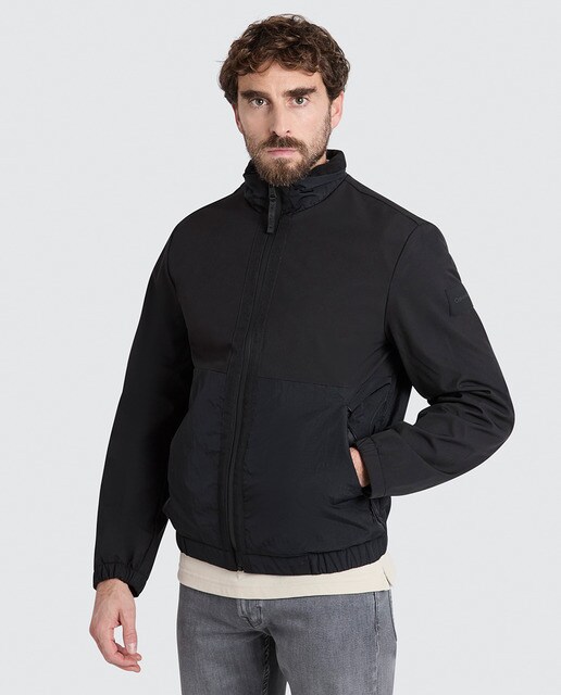 Veste discount homme zippée