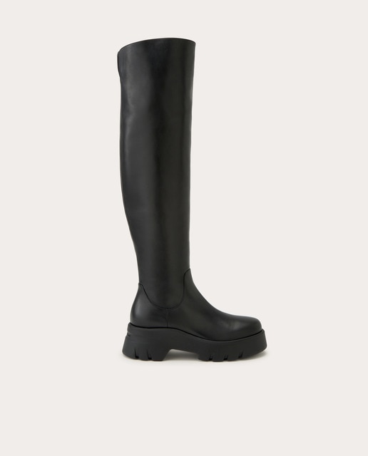 Gianvito Rossi - Botas Montey Cuissard de piel.