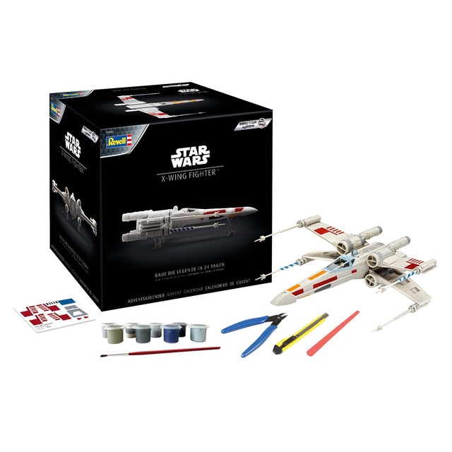 Calendario Adviento: Maqueta X-Wing Star Wars Revell.