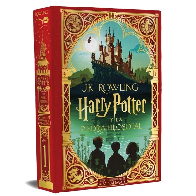 Harry Potter y la piedra filosofal (edición MinaLima) (Harry Potter [ediciones ilustradas interactivas] 1)  (Tapa dura)