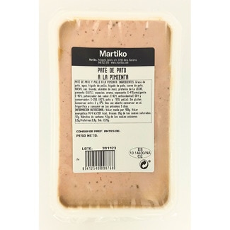 MARTIKO paté de pato a la pimienta