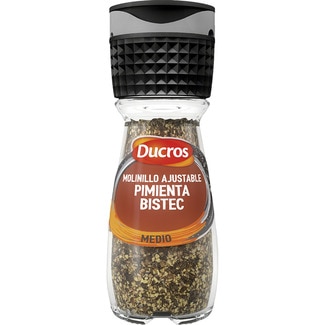 DUCROS Pepper for steak with adjustable mill flask 35 g