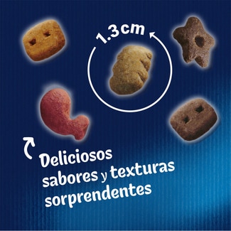 Party Mix snacks para gatos con sabor a salmón, carbonero y trucha envase 200 g - Felix
