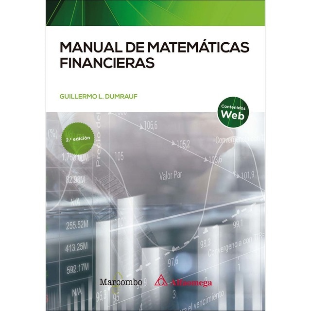Manual de matemáticas financieras (Tapa blanda)