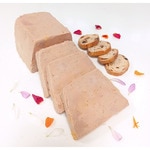 block of duck foie gras with 60% chunks gluten-free piece 550 g
