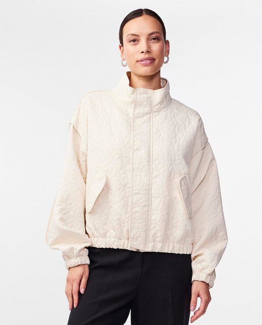 Bomber tejido textura