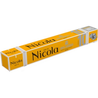 Nicola Café Alumínio 100% Arábica embalagem 10 unidades